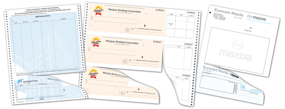 Printed Cheques